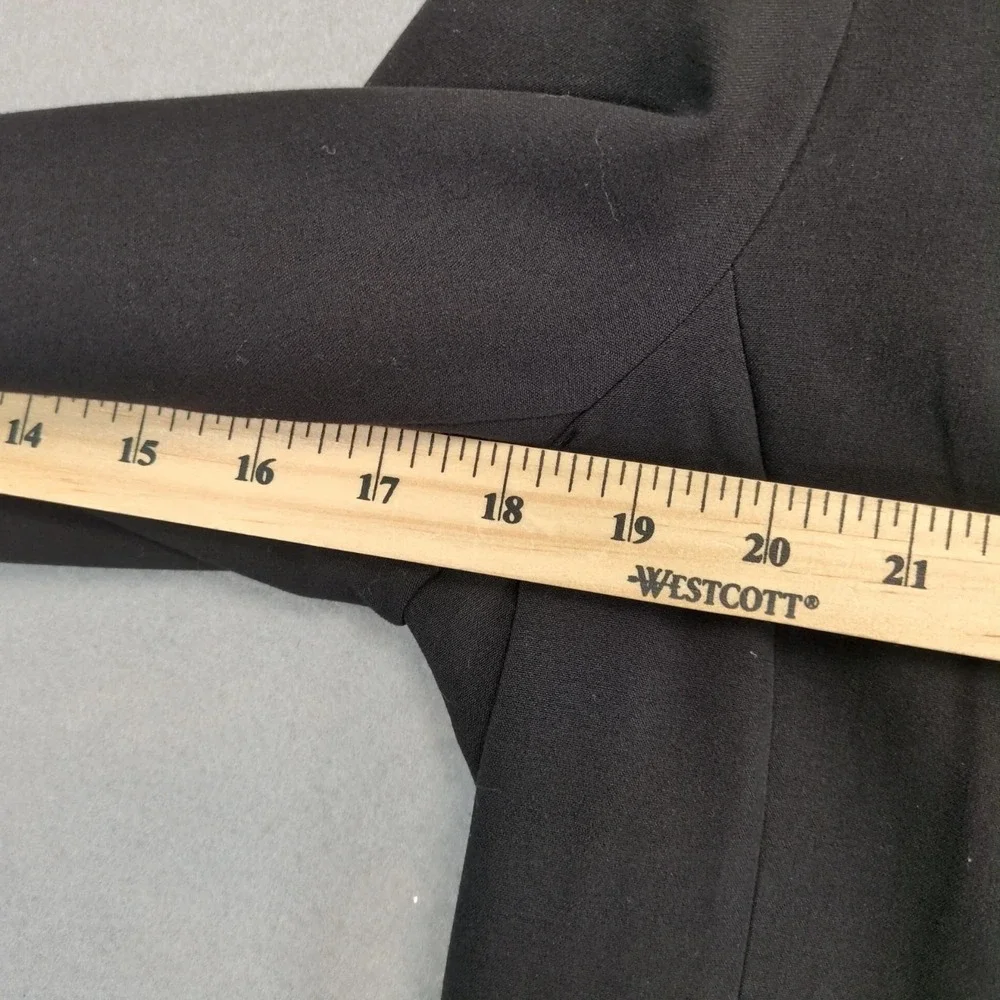 7th Avenue New York Black Blazer Jacket Womens 18 Career Office‎ Stretch Classic